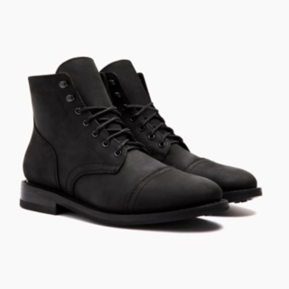 Thursday Boots Captain Boot in Matte Black